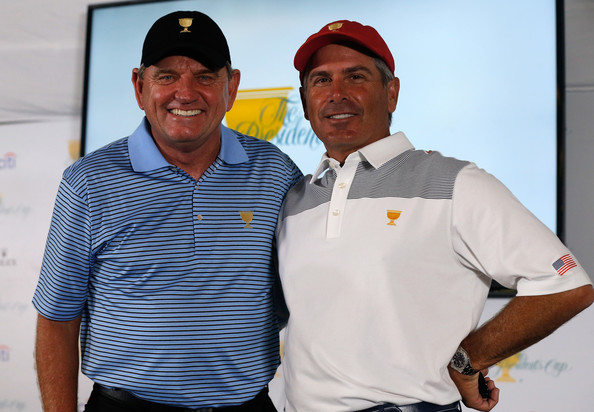 Nick Price and Fred Couples (Courtesy: Zimbio.com)
