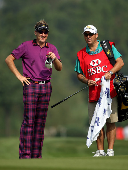 Ian Poulter and Terry Mundy (Courtesy: Zimbio.com)