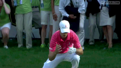 Same goes for his John Deere playoff chip attempt.