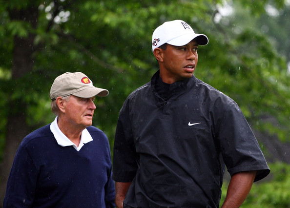 Jack Nicklaus and Tiger Woods (Courtesy: Zimbio.com)