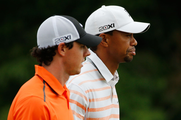 Tiger Woods and Rory McIlroy (Courtesy: Zimbio.com)