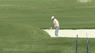 Ryan Palmer does the same thing on Saturday.