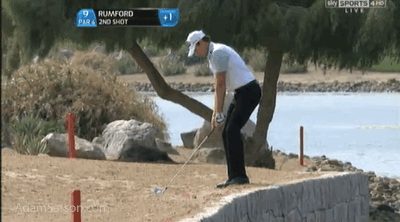 Pretty sure Brett Rumford drilled the cameraman here.