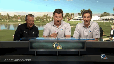 Nick Faldo vs. a cupcake