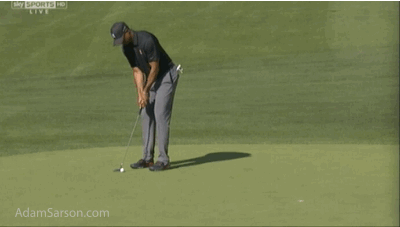 He did hit the most clutch putt I've ever seen for 79 though.