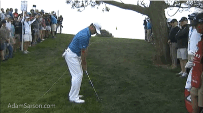 Incredible pitch here by Gary Woodland.