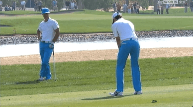 Thorbjorn Olesen and Tommy Fleetwood are both Nike guys. Surely they can do better with their scripting, right?