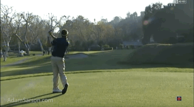 The new king of the club drop? Charlie Beljan.