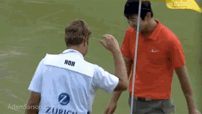 Noh gets a Bud Light version from Charlie Wi and Y.E. Yang.