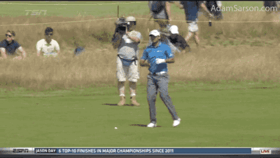 Jason Day is clearly not healthy.