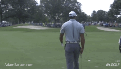 Nice club twirl on the handoff, Tiger.