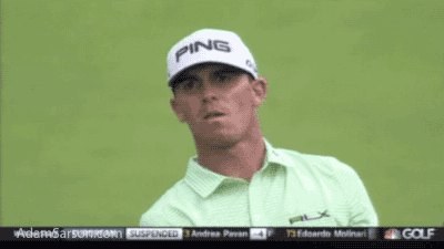 The Horschel head nod.