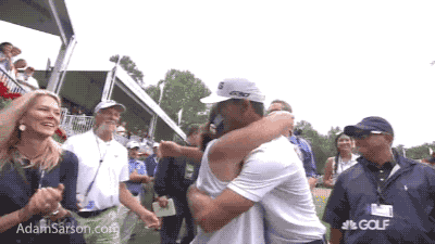 The family move! Nice mustache, pops.
