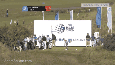 Andy Sullivan's ace will send him into space.