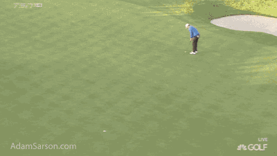 Rory with a 40 footer to keep his match alive on 17.