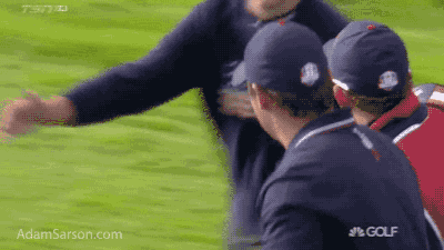 Round and round they go.