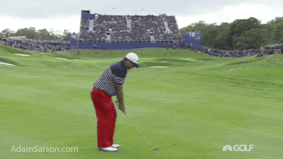 Reed with some impressive #TourSauce on 18.