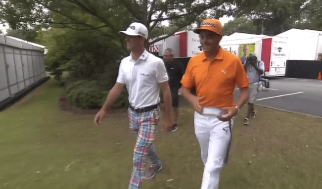 Clean shaven, short haired Rickie.