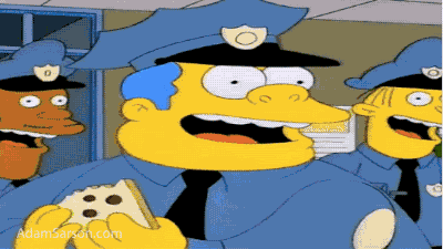 wiggum laughs