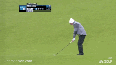 Gerry McIlroy with some #TourSauce.