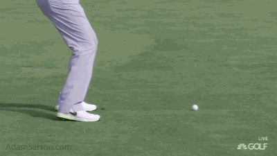 Slow mo look at the Rory flub.