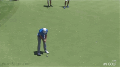 Side door putt on 5.