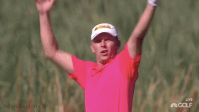 Marcel Siem is really excited to lead off the GIFs of the Week.