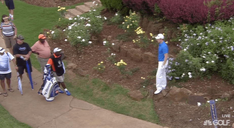 Never hit into the flowers, Lasse Jensen.