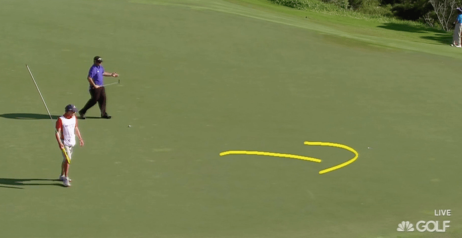 In case you don't know where the hole is...