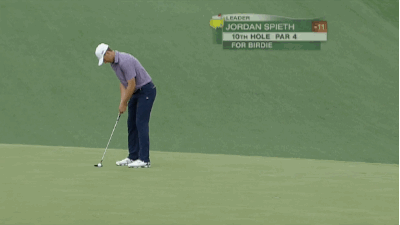 Spieth gets to 12-under par.