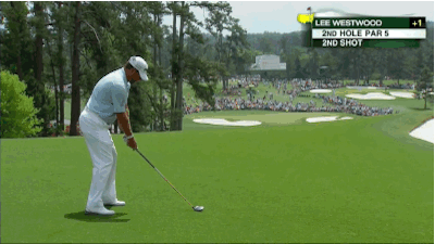 Not sure how this didn't drop for Westwood.