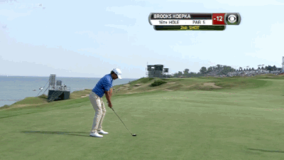 08.16.15 koepka eagle approach