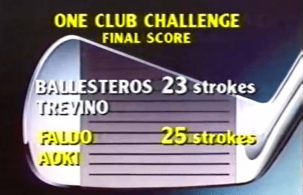 one club challenge final score