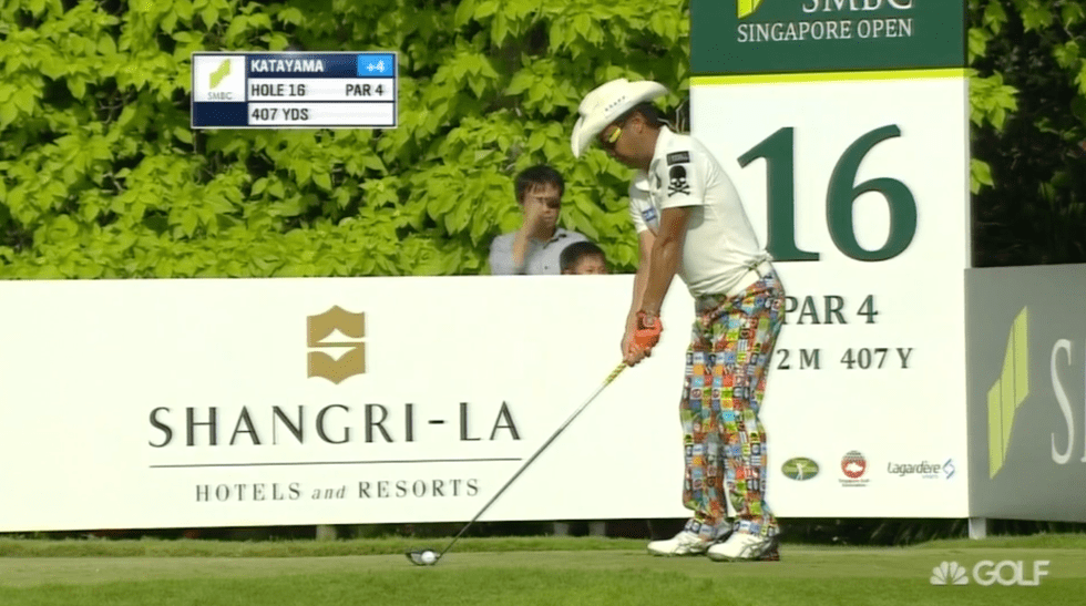 Shingo Katayama has best dressed locked up for 2016.