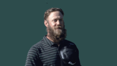 Graham DeLaet's beard is a work of art.