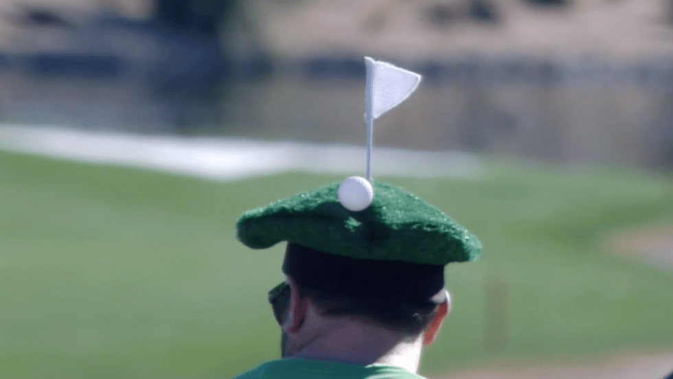 Someone actually went out in public with this hat on their head.