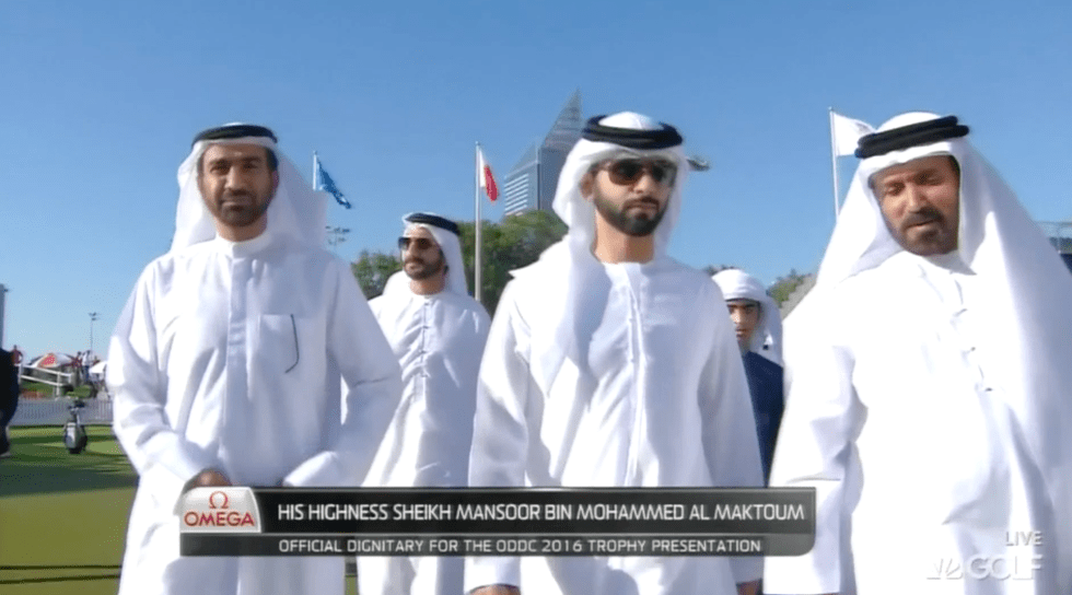 Imagine having to say that on air. Julian Tutt did it flawlessly though.