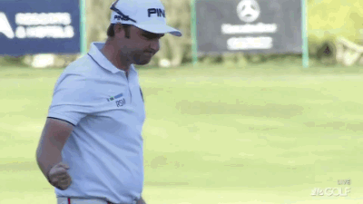 Andy Sullivan is jacked up.