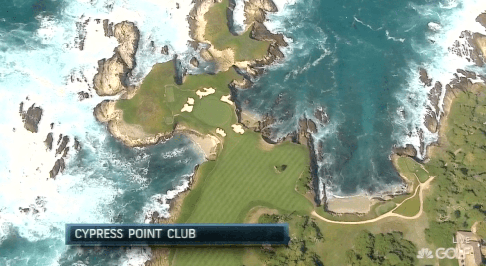 The time when Golf Channel showed us the course we actually want to see.