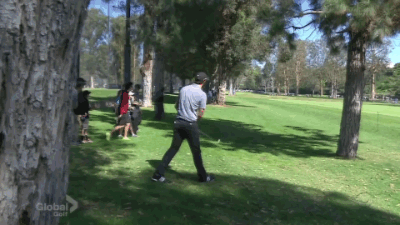 This guy blocking...absolutely no one from getting near DJ.