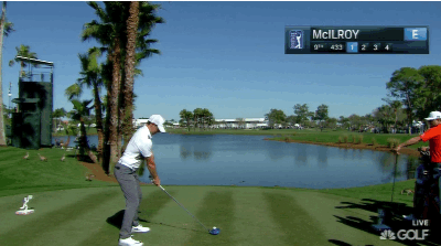 Rory with the perfect trace,