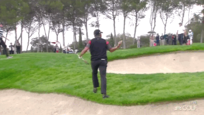 04.17.16 larrazabal hole out reax